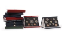 Lot 557 - GROUP OF VARIOUS PROOF COIN SETS all UK...