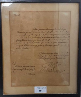 Lot 157 - WILLIAM IV (SAILOR KING)