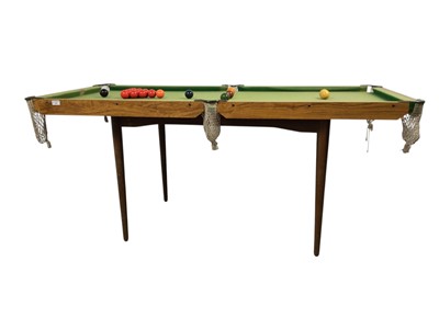 Lot 605 - SNOOKER TABLE