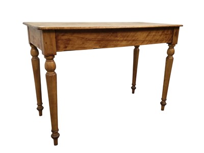 Lot 629 - SATIN WOOD SIDE TABLE