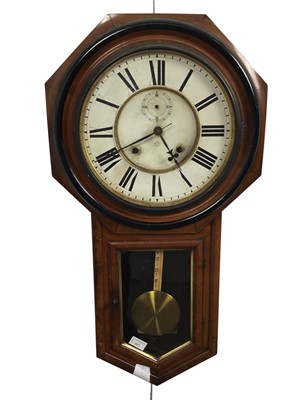 Lot 617 - VIENNA WALL CLOCK