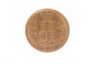 Lot 573 - GOLD SOVEREIGN DATED 1856