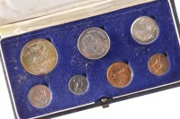Lot 582 - TWO SOUTH AFRICA 1967 COINAGE SETS one with a...