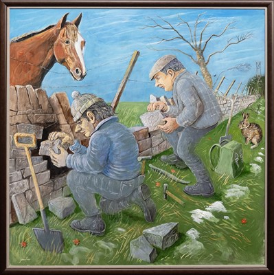 Lot 312 - JOHN JOHNSTONE SSA (SCOTTISH b. 1941)