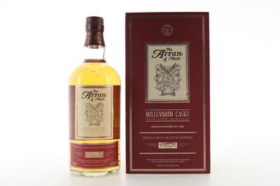 Lot 360 - ARRAN 13 YEAR OLD MILLENNIUM CASKS
