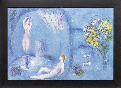 Lot 115 - AFTER MARC CHAGALL (RUSSIAN/FRENCH 1887 - 1985)