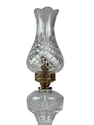 Lot 58 - WATERFORD INISHTURK HURRICANE LAMP