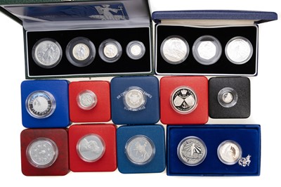 Lot 23 - COLLECTION OF SILVER PROOF COINS