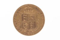 Lot 606 - GOLD HALF SOVEREIGN DATED 1892