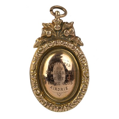 Lot 1731 - WILLIAM CAMERON, GOLD MEDAL