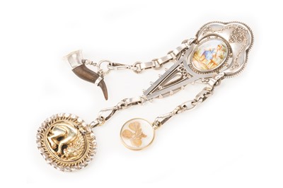 Lot 800 - ORNATE CHATELAINE