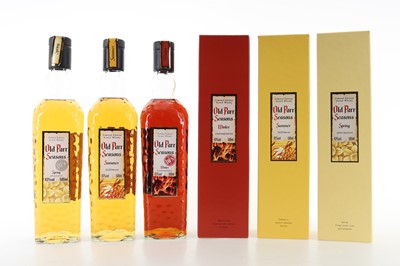 Lot 83 - OLD PARR SEASONS - SPRING, SUMMER AND WINTER (3 X 50CL)
