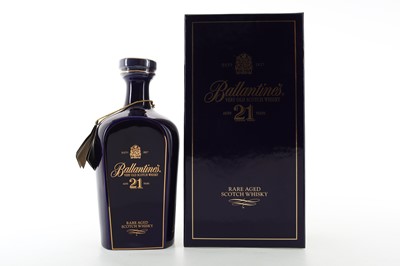 Lot 398 - BALLANTINE'S 21 YEAR OLD CERAMIC DECANTER
