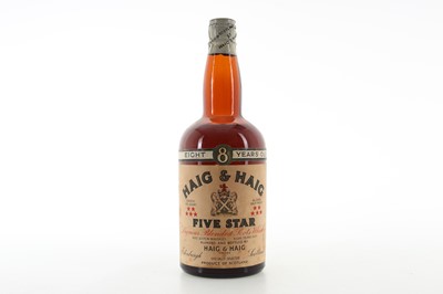 Lot 399 - HAIG & HAIG 8 YEAR OLD FIVE STAR SPRING CAP 1950S