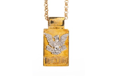 Lot 455A - GOLD PENDANT ON CHAIN