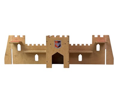 Lot 80 - WOODEN TOY FORT
