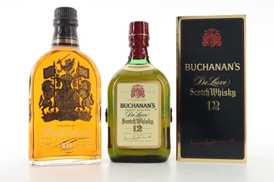 Lot 403 - BALLANTINE'S 18 YEAR OLD 75CL AND BUCHANAN'S 12 YEAR OLD 75CL