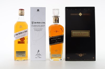 Lot 410 - JOHNIE WALKER 12 YEAR OLD BLACK LABEL COLLECTORS EDITION