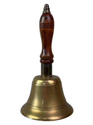 Lot 84 - BRASS HAND BELL