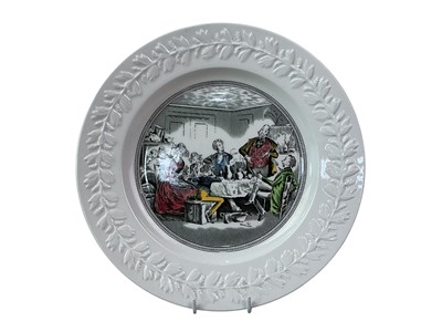 Lot 210 - GROUP OF PICTURE PLATES