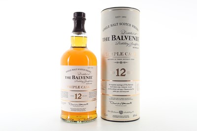 Lot 458 - BALVENIE 12 YEAR OLD TRIPLE CASK 1L