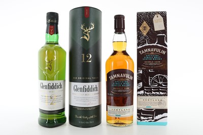 Lot 444 - GLENFIDDICH 12 YEAR OLD AND TAMNAVULIN DOUBLE CASK