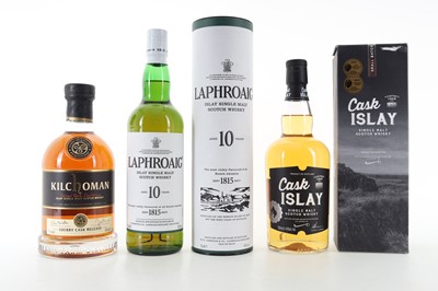 Lot 460 - LAPHROAIG 10 YEAR OLD, KILCHOMAN SHERRY CASK