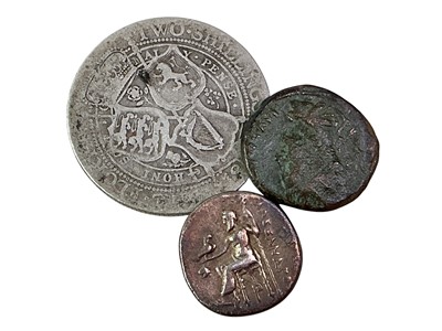 Lot 248 - SMALL COLLECTION OF ANCIENT GREEK AND ROMAN COINS