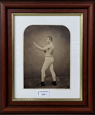 Lot 218 - ADVERTISEMENT SIGN