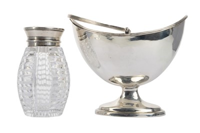 Lot 998 - GEORGE III SILVER HANDLED BASKET