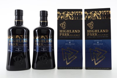 Lot 468 - 2 BOTTLES OF HIGHLAND PARK VALKNUT