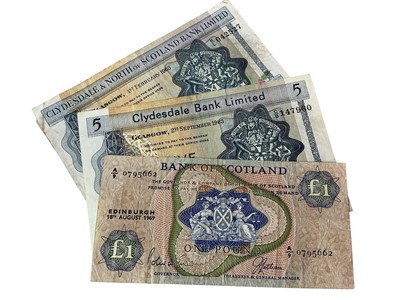 Lot 267 - COLLECTION OF BANKNOTES