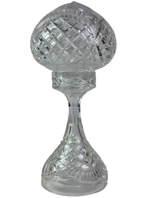 Lot 270 - CRYSTAL TABLE LAMP