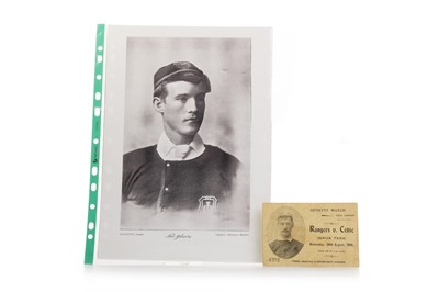 Lot 1742 - RANGERS F.C. V CELTIC F.C. BENEFIT MATCH TICKET