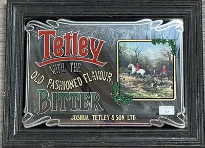 Lot 323 - VINTAGE ADVERTISING MIRROR