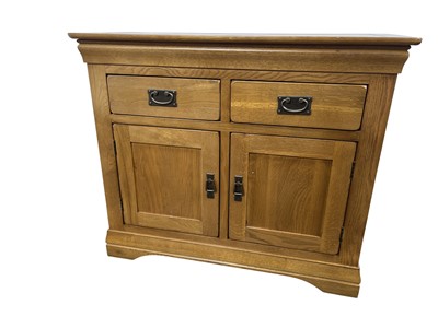 Lot 279 - MODERN OAK SIDEBOARD