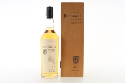 Lot 25 - ROSEBANK 12 YEAR OLD FLORA & FAUNA