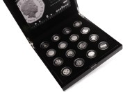 Lot 654 - THE ROYAL MINT THE UK 50P SILVER PROOF...