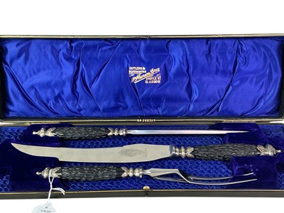 Lot 306 - CARVING SET