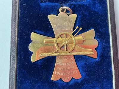 Lot 29 - DUNBARTONSHIRE ARTILLERY VOLUNTEERS CHALLENGE MEDAL