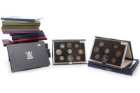 Lot 656 - TWENTY ANNUAL PROOF COINAGE SETS including...