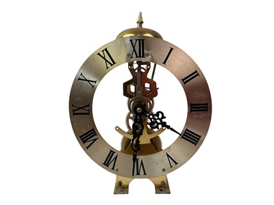 Lot 334 - SKELETON CLOCK MOVEMENT