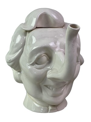 Lot 358 - NOVELTY MARGARET THATCHER TEAPOT