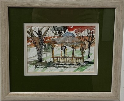 Lot 419 - GROUP OF FOUR WATERCOLOURS