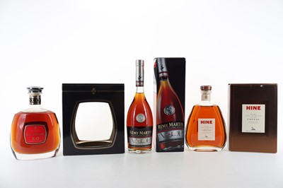 Lot 116 - LE MAY XO, REMY MARTIN VSOP AND HINE VSOP