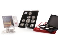 Lot 662 - GROUP OF SILVER PROOF AND OTHER COINS...