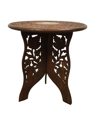 Lot 381 - INDONESIAN TEAK OCCASIONAL TABLE