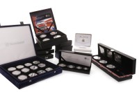 Lot 669 - GROUP OF SILVER PROOF COINS, SETS AND PART...