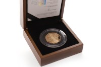 Lot 675 - THE 2009 UK KEW GARDENS 50P GOLD PROOF COIN in...