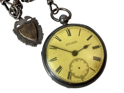 Lot 532 - SILVER POCKET WATCH